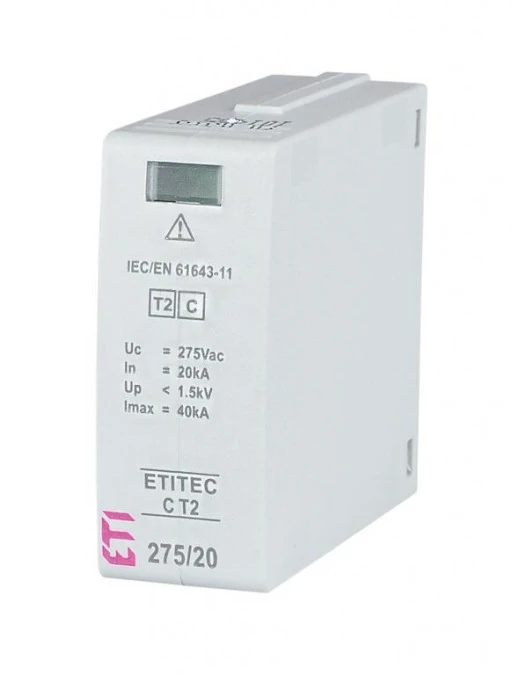 Moduł wymienny ogranicznika przepięć typ T2 (C) MOD. ETITEC C T2 275/20 002440414