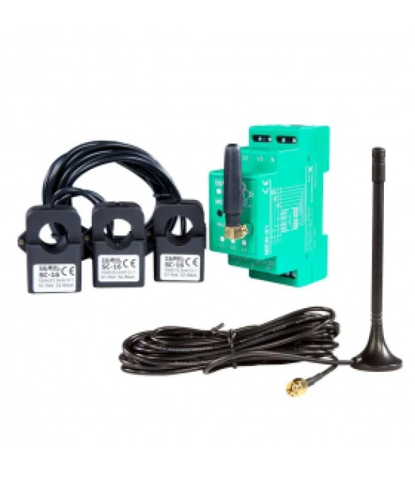 Monitor energii elektrycznej Wi‑Fi 3F+N z anteną zewnętrzną SPL10000031 - obrazek 1