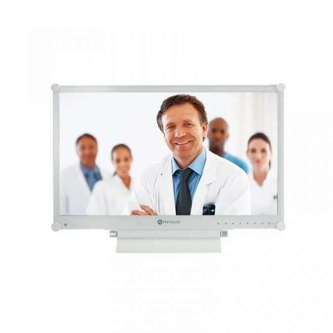 Monitor medyczny/stomatologiczny LED 22” Full HD w metalowej obudowie, ze hartowanym szkłem optycznym MX‑22 - obrazek 1