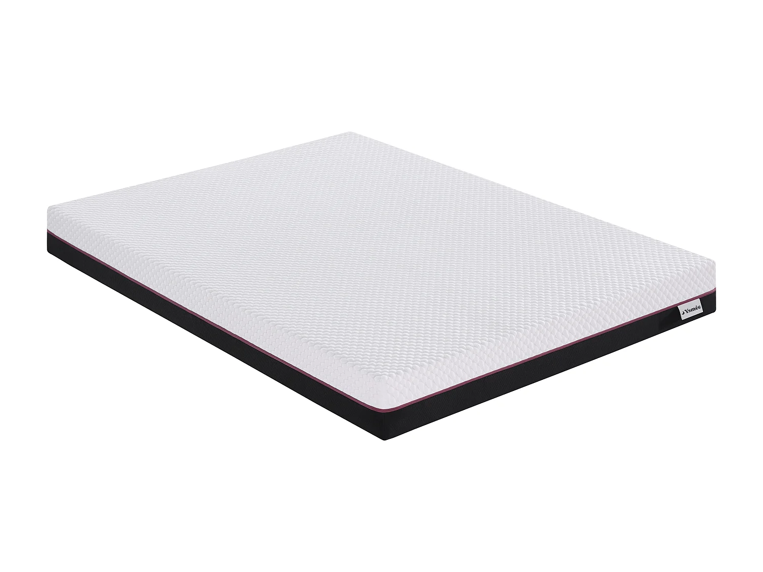 Materac 120 x 190 cm pianka z pamięcią kształtu o grubości 18 cm – RYZE marki YSMÉE 741689