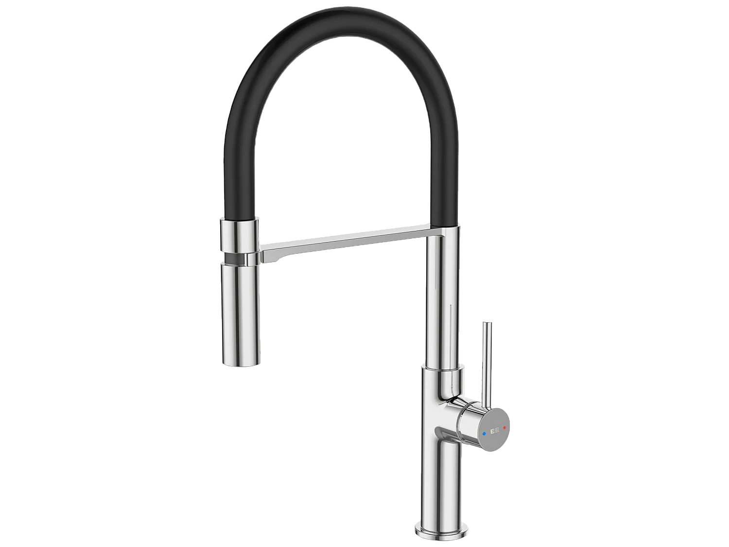 Magneto Bateria zlewozmywakowa z główką prysznicową chrom – Essebagno 1402679