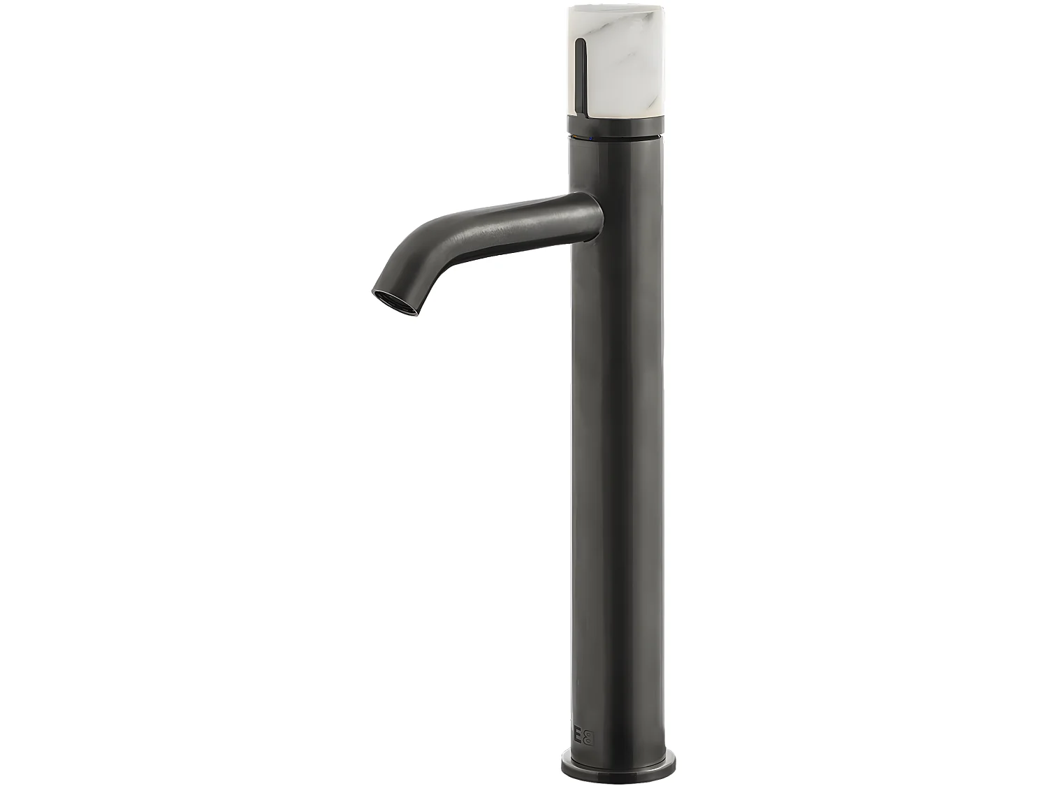 Manopola bateria wysoka metalicznej szarości i marmuru - Essebagno 1385419 - obrazek 1