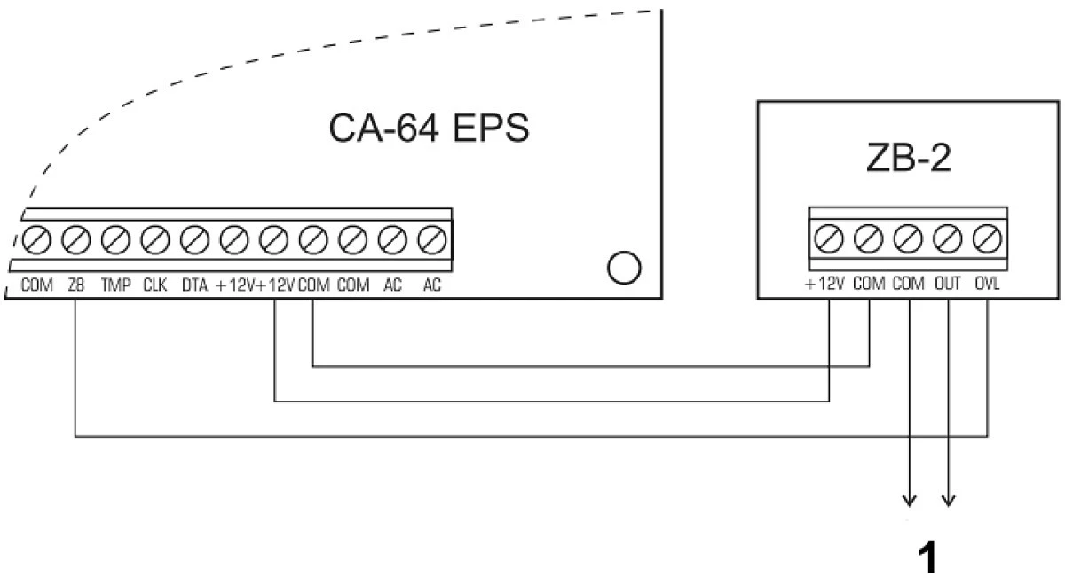 MODUŁ ZABEZPIECZAJĄCY ZB‑2 SATEL - obrazek 3