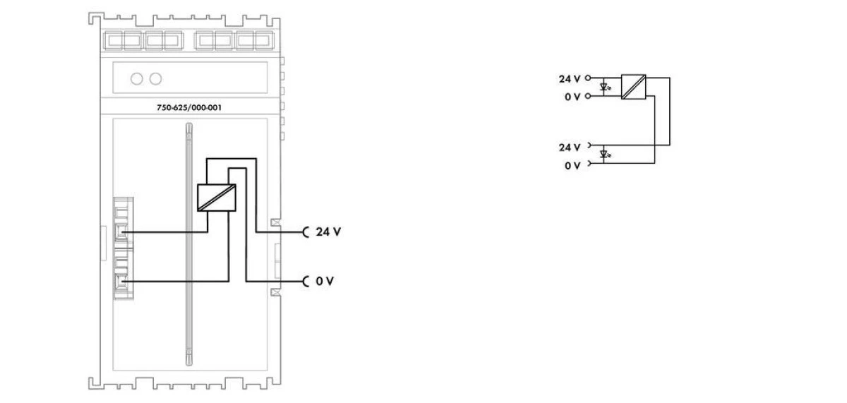 Moduł zasilający 24V DC Ex i 750‑625/000‑001 - obrazek 3