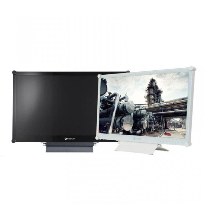 Monitor LED 22” Full HD w metalowej obudowie, z hartowanym szkłem optycznym, do pracy 24/7 CCTV RX‑22G - obrazek 1
