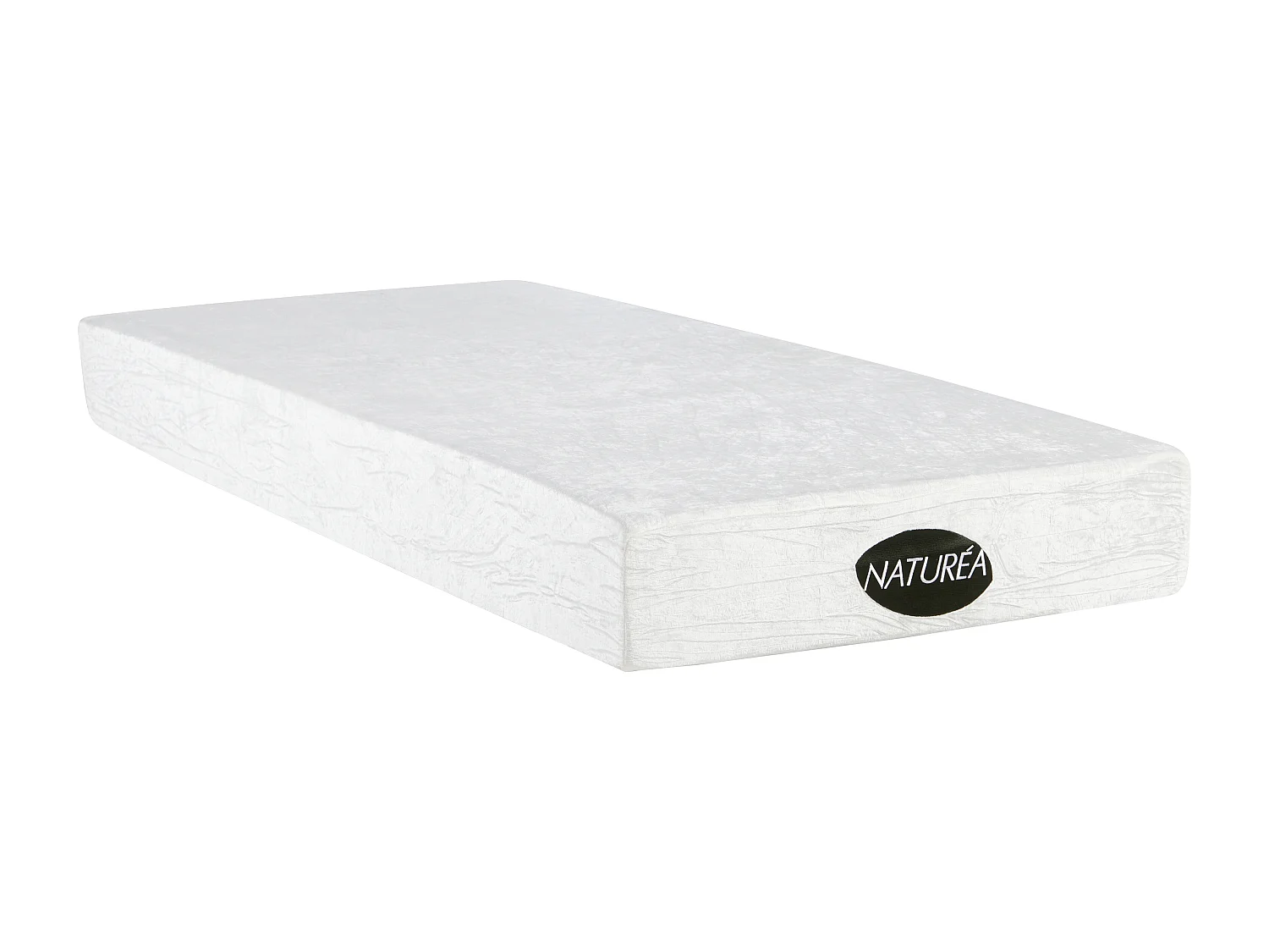 Materac 70 x 190 cm z pianką z pamięcią kształtu i bambusa o grubości 20cm - PARURE marki NATUREA 99263 - obrazek 1