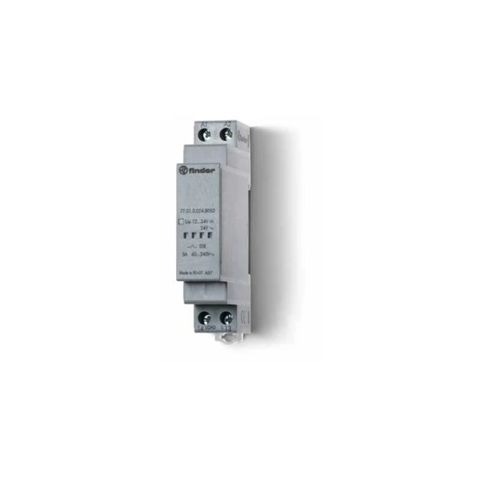 Modułowy przekaźnik SSR 1Z 60‑240V AC 5A załączanie w zerze, sterowanie 230V AC 77.01.8.230.8050 - obrazek 1