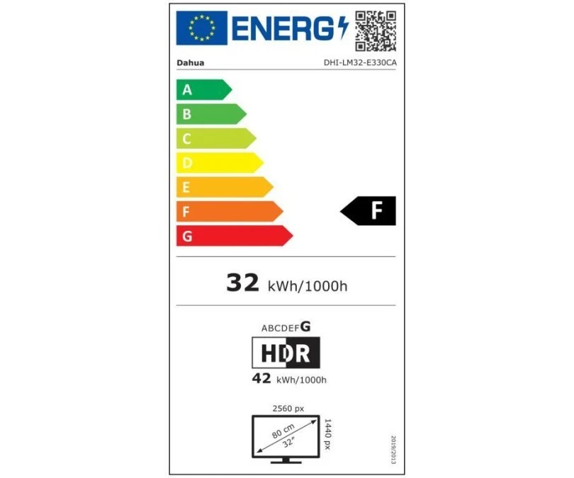 MONITOR GAMINGOWY LM32‑E330CA 31.5 ‑ 1440p QHD 180 Hz DAHUA