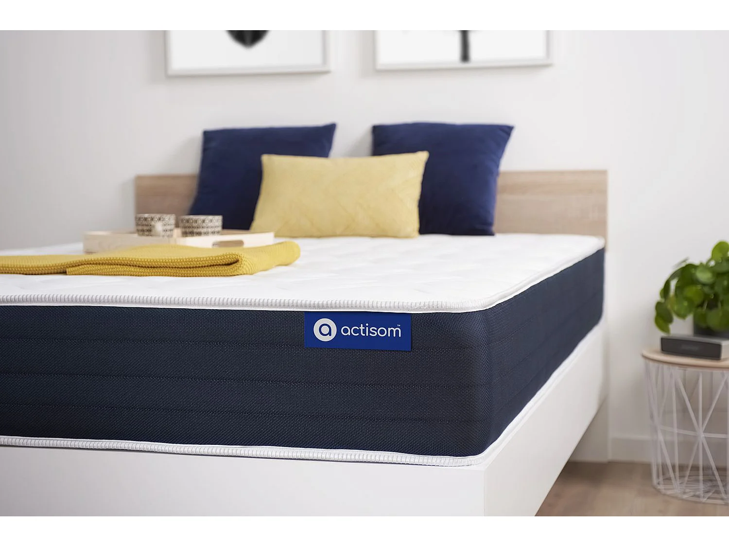 Materac Actilatex sleep 75x190cm, Grubosc : 22 cm, Lateks i pianka z pamiecia ksztaltu, Zrównowazony, 5 stref komfortu 3500612 - obrazek 1