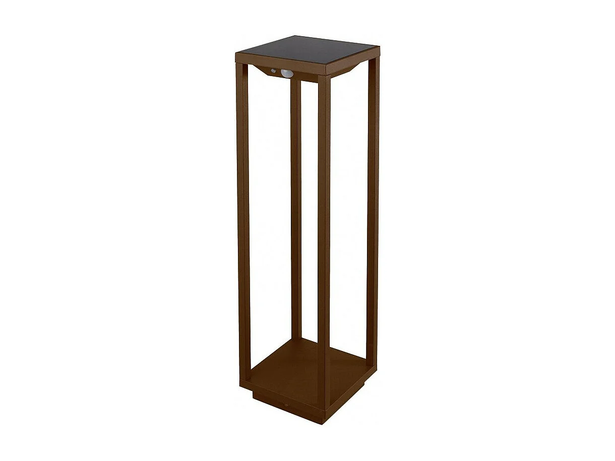 Latarnia domowa LED 2,2 W zasilana bateryjnie, IP54, szafran Corten 3037712