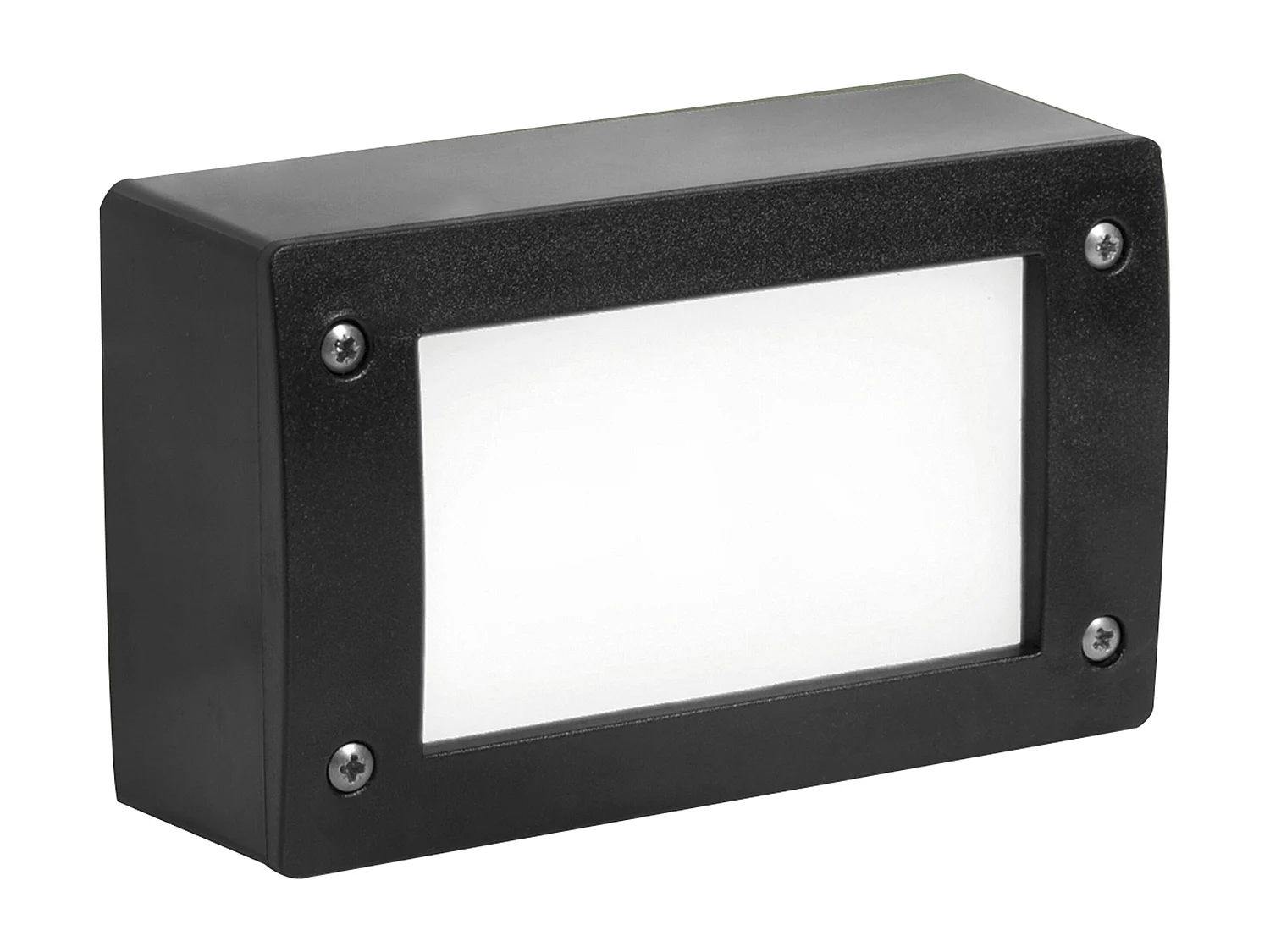 DEVON do wbudowania na zewn?trz nowoczesny i uniwersalny styl - d?. 20 cm - prostok?tny - Gx53 LED T2 3W - ?ywica - Kselect - ip66 - ?ywica i czer? 3715459 - obrazek 1