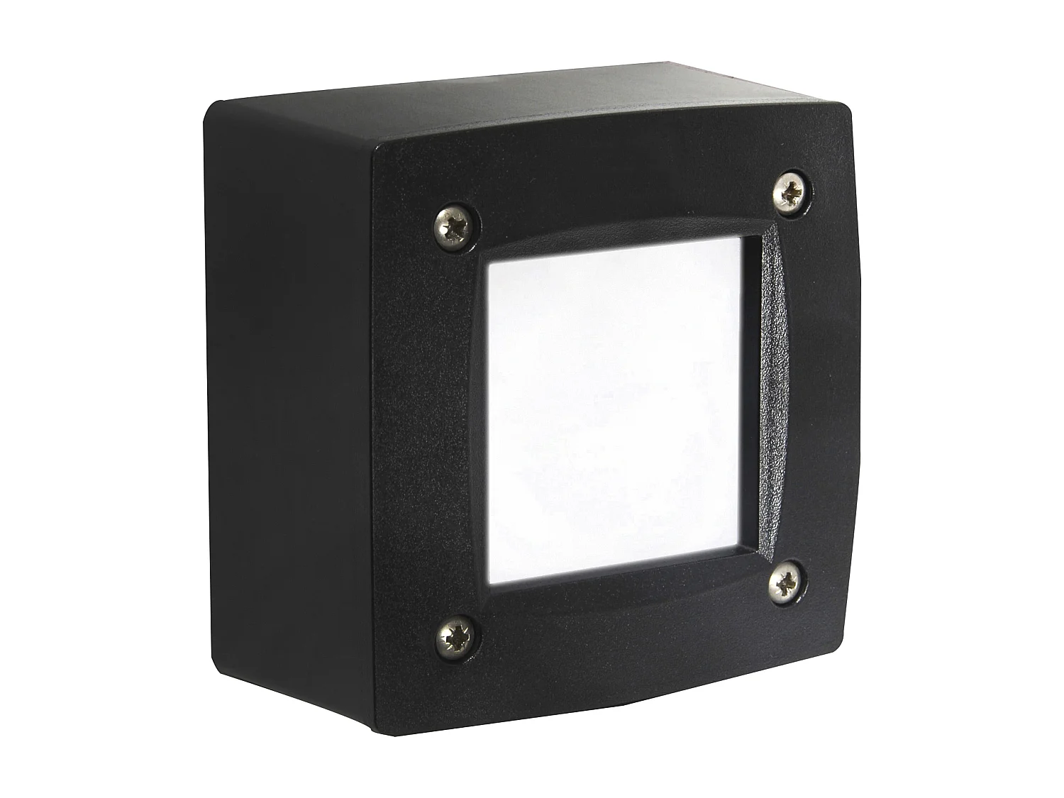 DEVON do wbudowania na zewn?trz, nowoczesny i uniwersalny styl - L.12 cm-kwadrat - Gx53 LED T2 3W - ?ywica - Kselect - ip66 - ?ywica i czer? 3715460 - obrazek 1