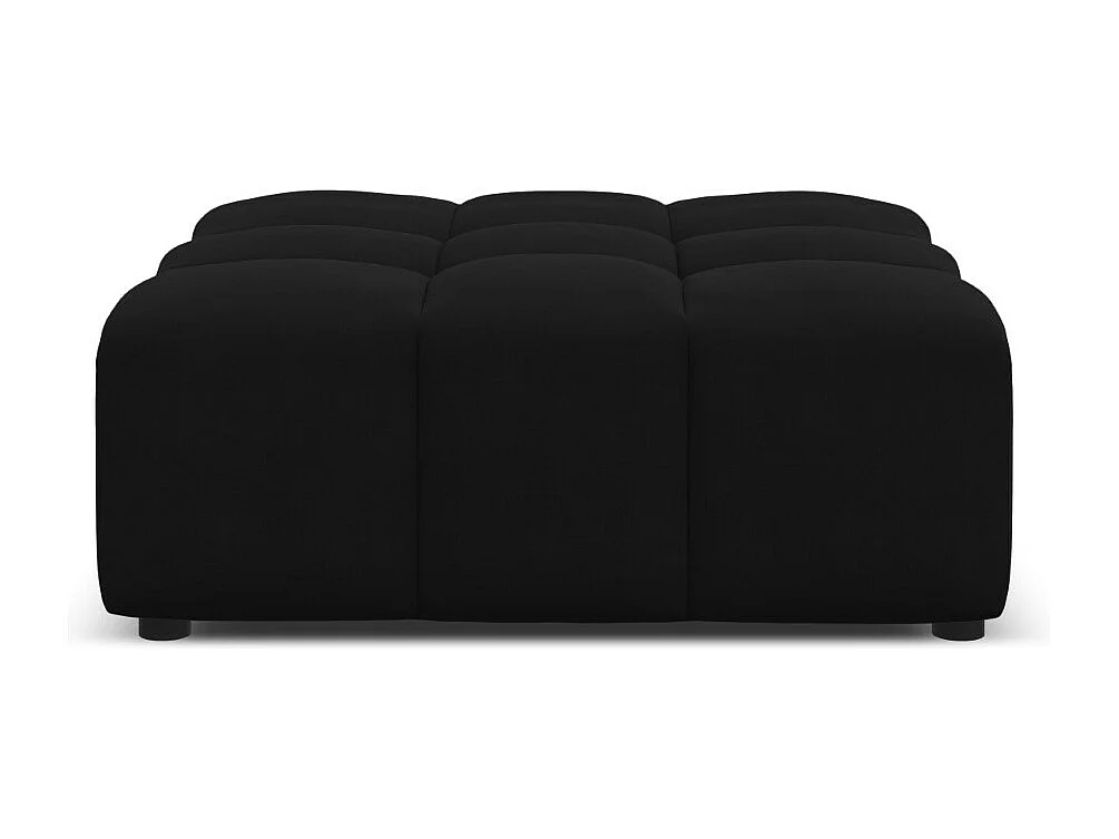 CXL by Christian Lacroix - Puf, "Luc" welur, czarny - 80x102x40cm 3740285 - obrazek 1