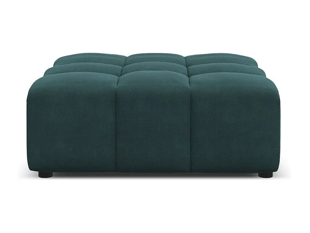 CXL by Christian Lacroix - Puf, "Luc" welur, petrol - 80x102x40cm 3740291 - obrazek 1