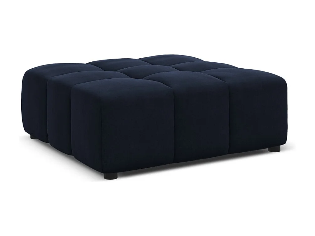 CXL by Christian Lacroix - Puf, "Luc" welur, niebieski ciemny - 80x102x40cm 3740299 - obrazek 1