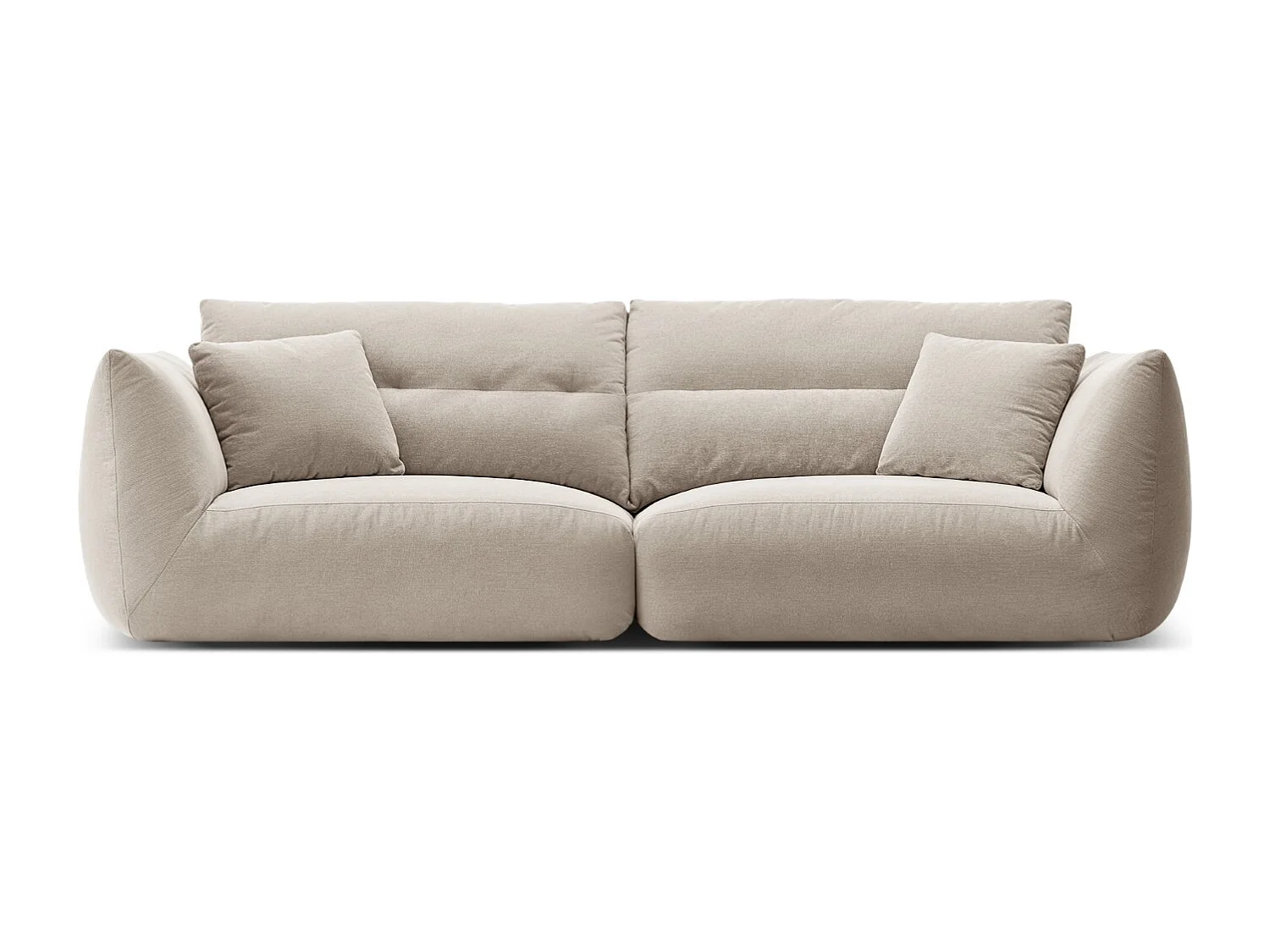 CXL by Christian Lacroix - Sofa modułowa, "Maurie" 4 miejsca szenil, beż jasny - 264x107x90cm 3742832 - obrazek 1