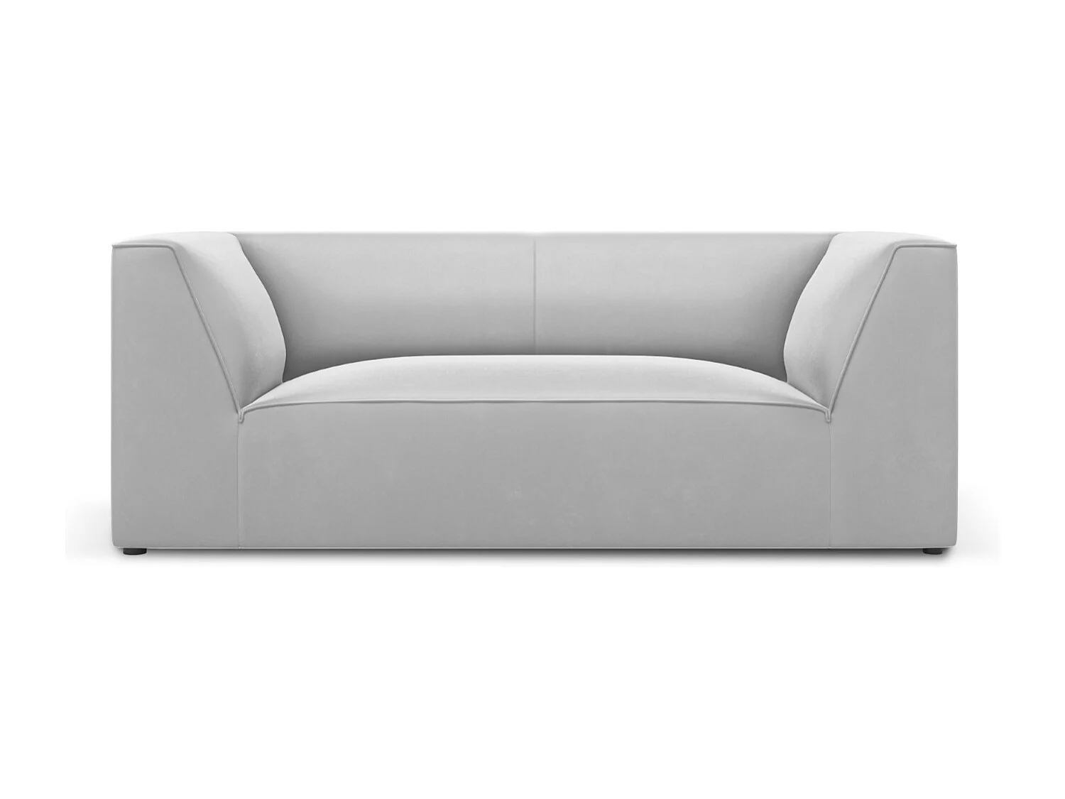 CXL by Christian Lacroix - Sofa, "Charles" 2 miejsca welur, szary jasny - 174x92x69cm 3742898 - obrazek 1