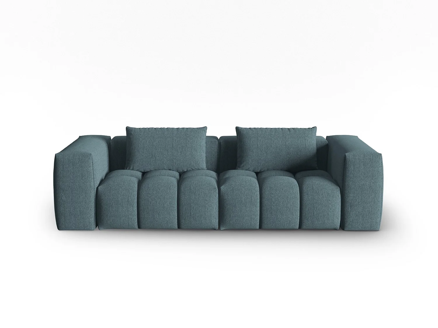 CXL by Christian Lacroix - Sofa modułowa, "Lorella" 3 miejsca tkanina strukturalna, niebieski jasny - 230x85x70cm 3742991 - obrazek 1
