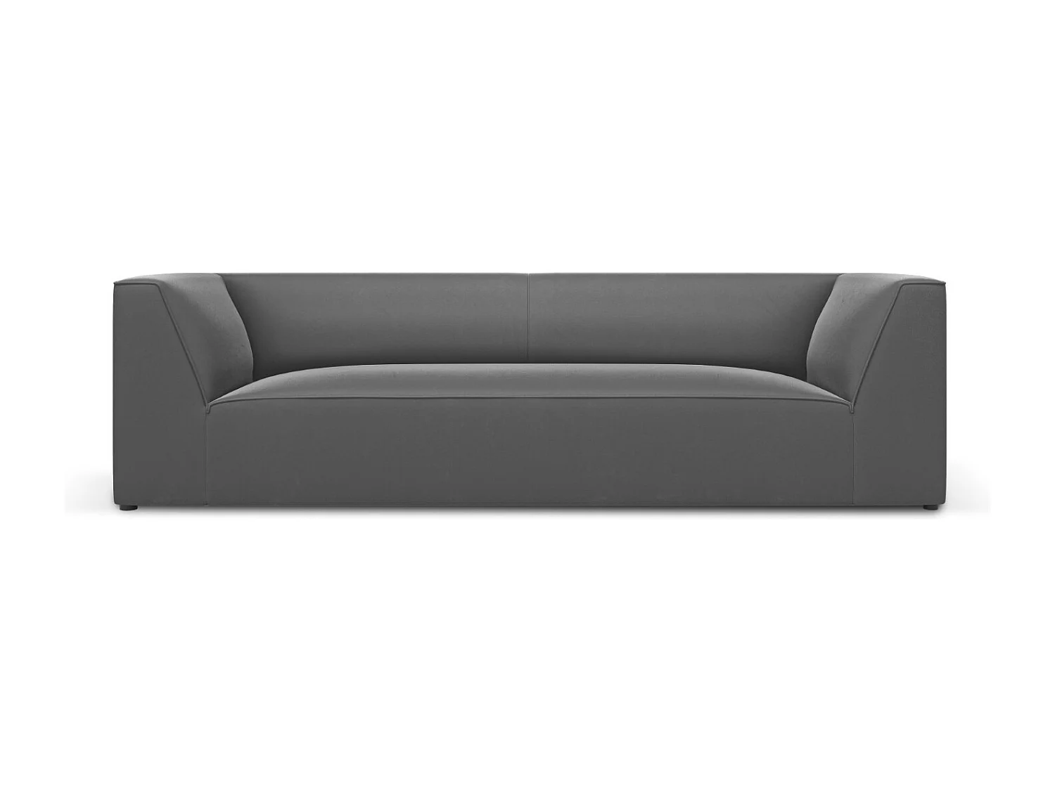 CXL by Christian Lacroix - Sofa, "Charles" 3 miejsca welur, szary ciemny - 232x92x69cm 3743024 - obrazek 1