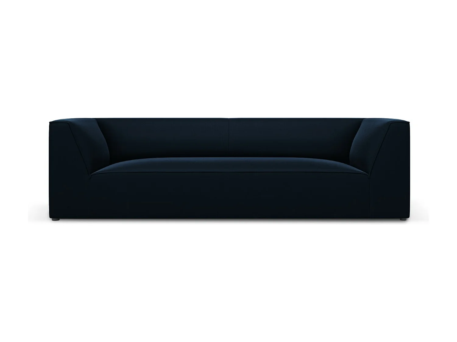 CXL by Christian Lacroix - Sofa, "Charles" 3 miejsca welur, niebieski ciemny - 232x92x69cm 3743529 - obrazek 1
