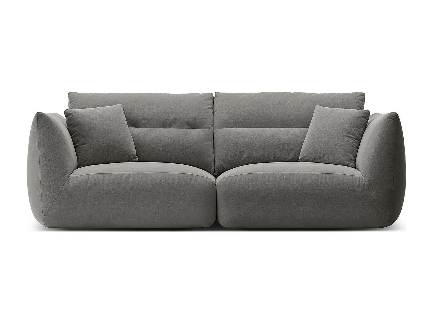 CXL by Christian Lacroix - Sofa modułowa, "Maurie" 3 miejsca szenil, szary ciemny - 224x107x90cm 3743596 - obrazek 1
