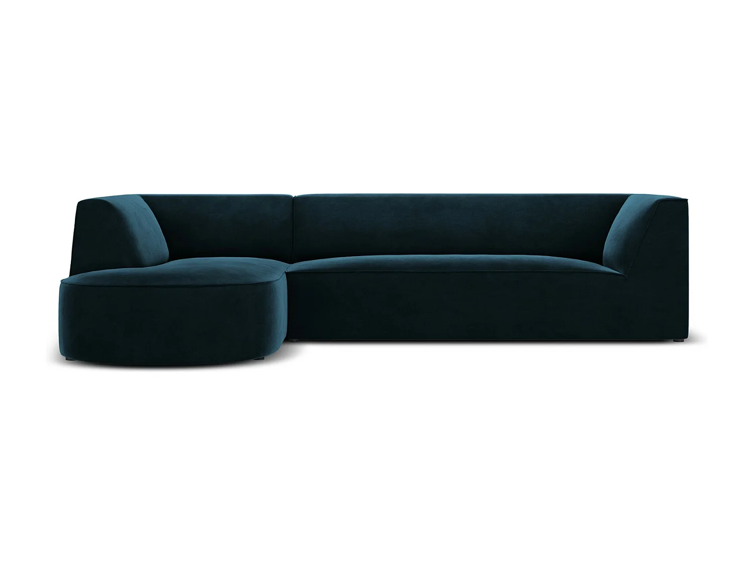 CXL by Christian Lacroix – Narożnik lewy, „Charles” 4 miejsca welur, petrol ciemny – 273x180x69cm 3743618