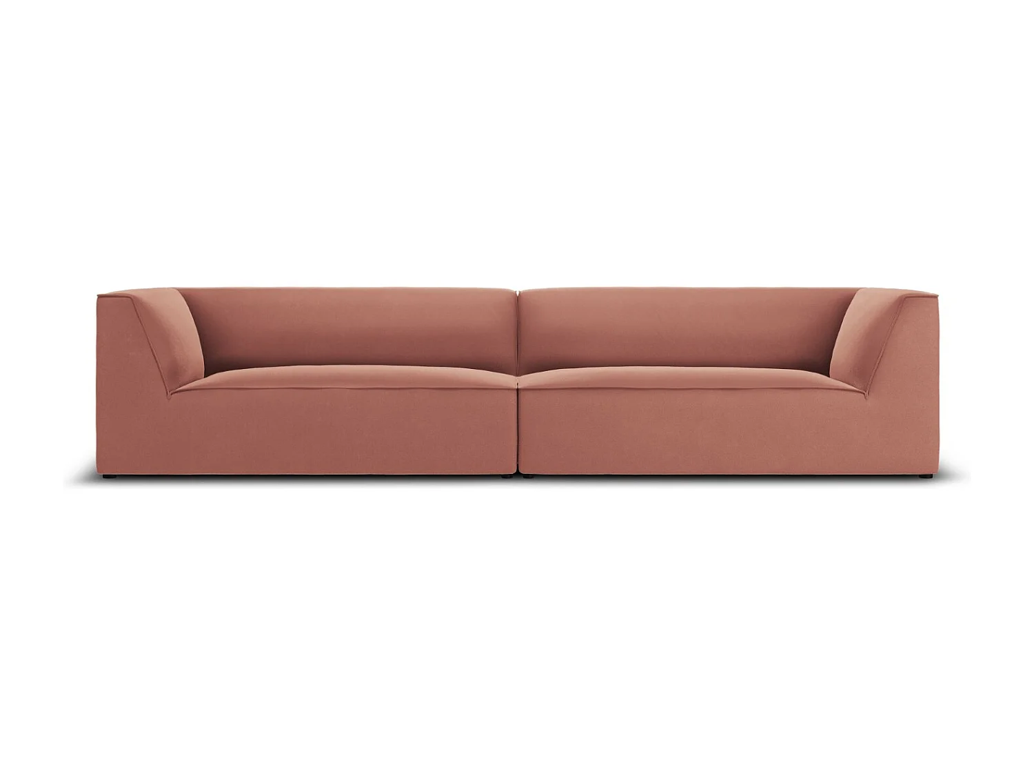 CXL by Christian Lacroix - Sofa, "Charles" 4 miejsca welur, róż - 302x93x69cm 3743644 - obrazek 1