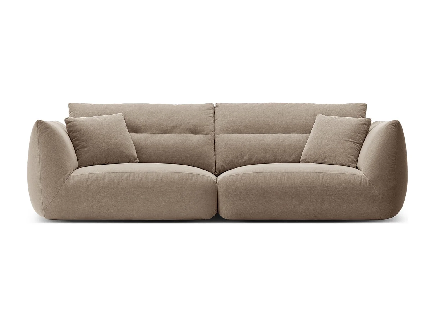CXL by Christian Lacroix - Sofa modułowa, "Maurie" 4 miejsca szenil, piasek - 264x107x90cm 3743961 - obrazek 1