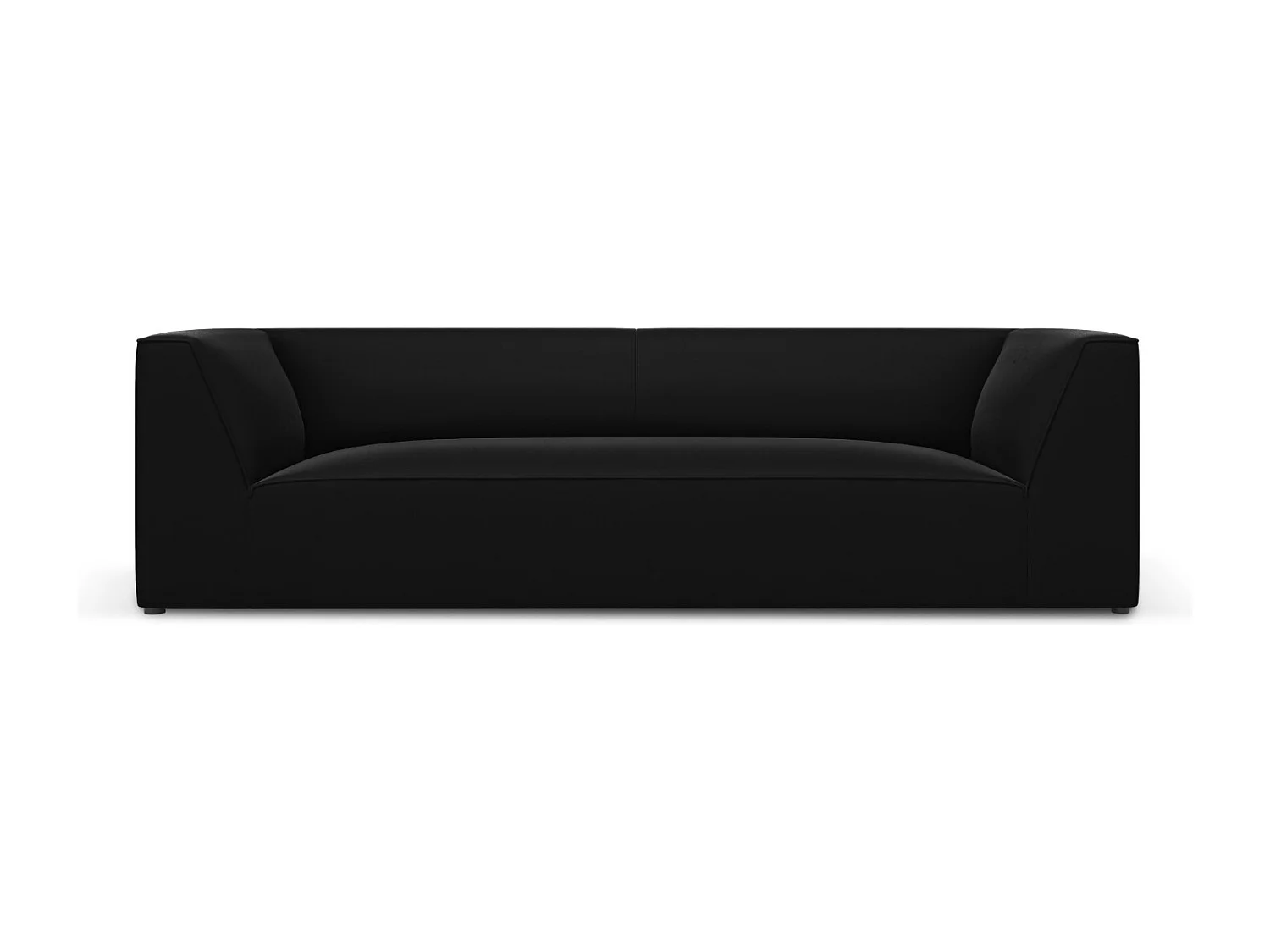 CXL by Christian Lacroix - Sofa, "Charles" 3 miejsca welur, czarny - 232x92x69cm 3744437 - obrazek 1