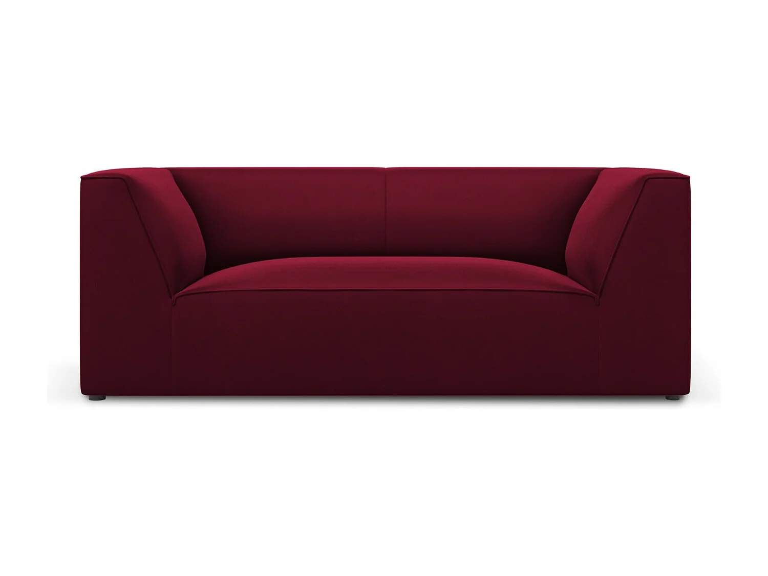 CXL by Christian Lacroix - Sofa, "Charles" 2 miejsca welur, czerwony - 174x92x69cm 3744443 - obrazek 1