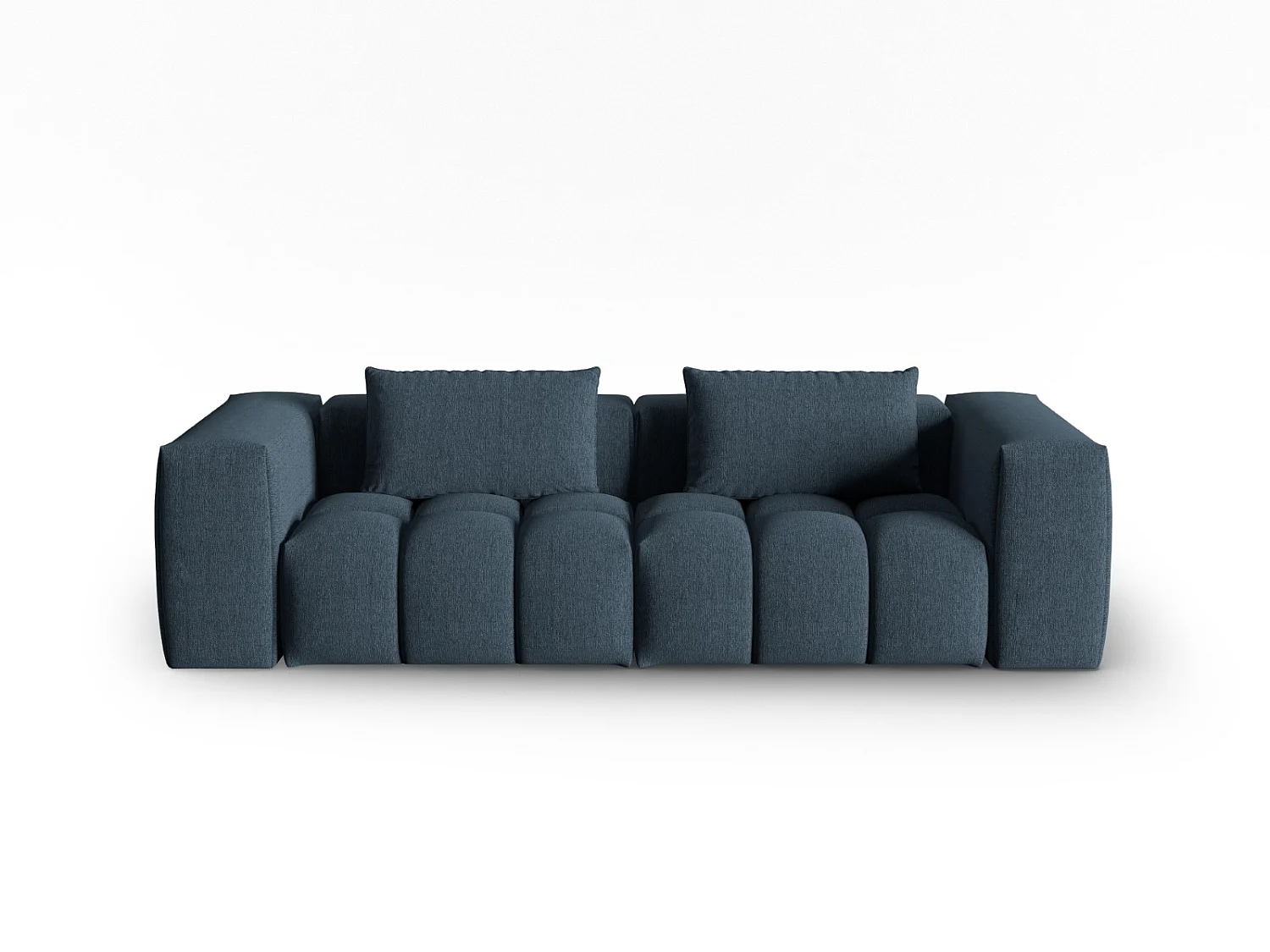 CXL by Christian Lacroix - Sofa modułowa, "Lorella" 3 miejsca tkanina strukturalna, niebieski ciemny - 230x85x70cm 3745296 - obrazek 1