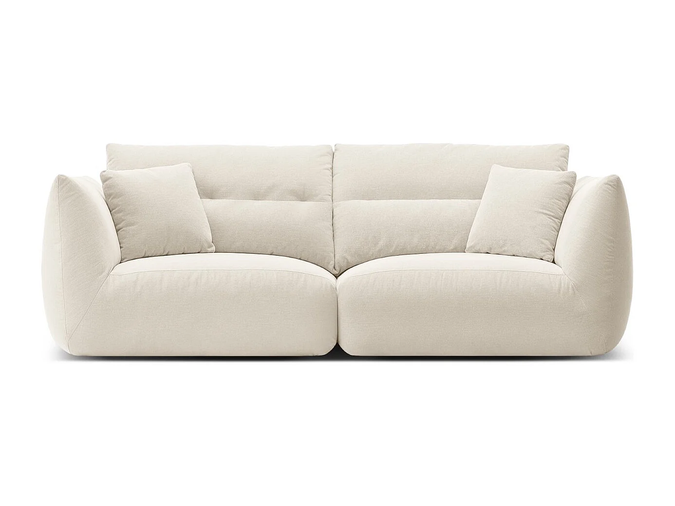 CXL by Christian Lacroix - Sofa modułowa, "Maurie" 3 miejsca szenil, kość słoniowa - 224x107x90cm 3745283 - obrazek 1