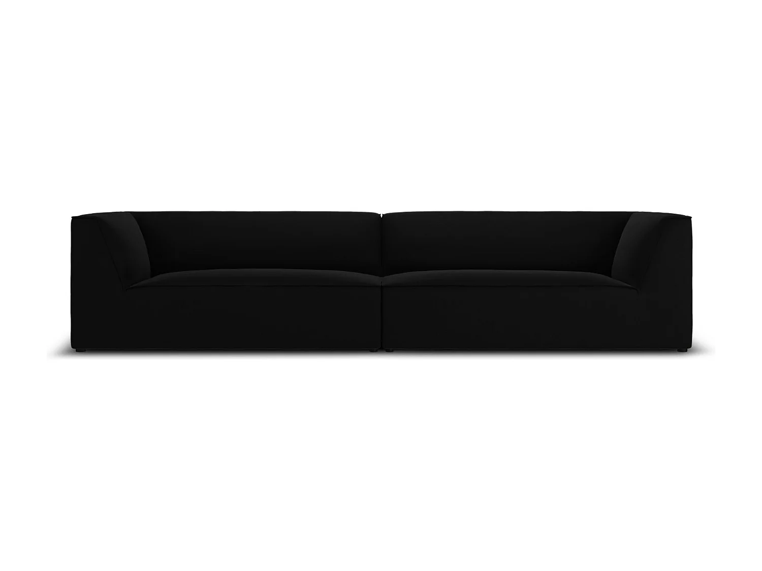 CXL by Christian Lacroix - Sofa, "Charles" 4 miejsca welur, czarny - 302x93x69cm 3745431 - obrazek 1