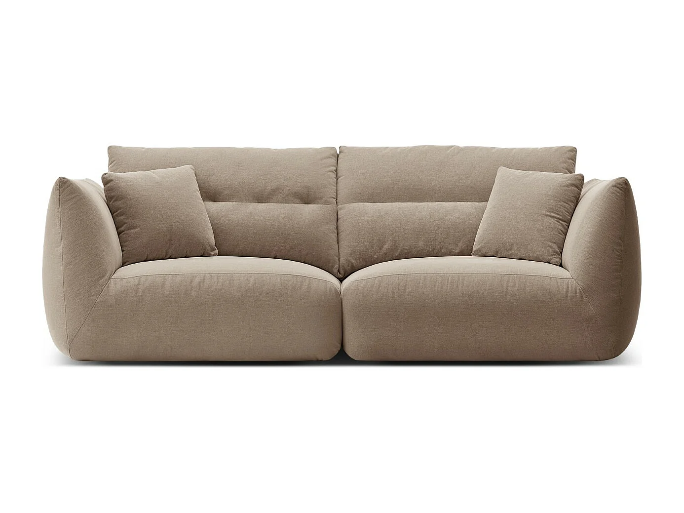 CXL by Christian Lacroix - Sofa modułowa, "Maurie" 3 miejsca szenil, piasek - 224x107x90cm 3745563 - obrazek 1