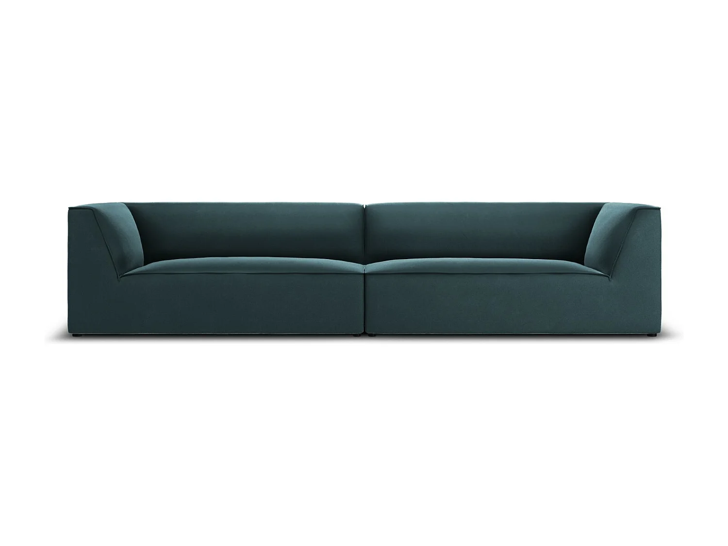 CXL by Christian Lacroix - Sofa, "Charles" 4 miejsca welur, niebieski - 302x93x69cm 3745854 - obrazek 1