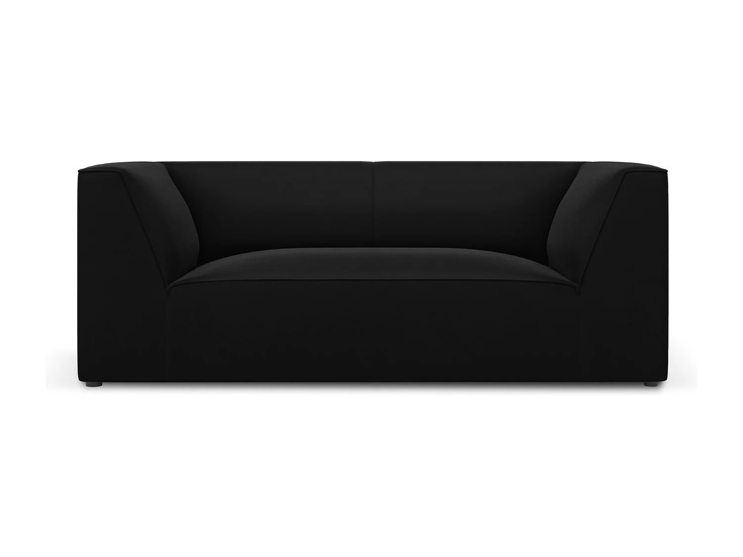 CXL by Christian Lacroix - Sofa, "Charles" 2 miejsca welur, czarny - 174x92x69cm 3745995 - obrazek 1