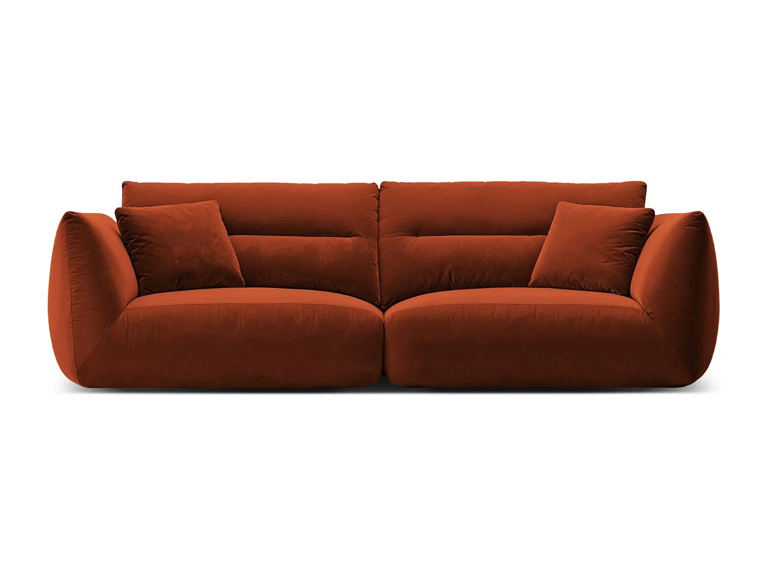 CXL by Christian Lacroix - Sofa modułowa, "Maurie" 4 miejsca welur, kasztanowy - 264x107x90cm 3746167 - obrazek 1