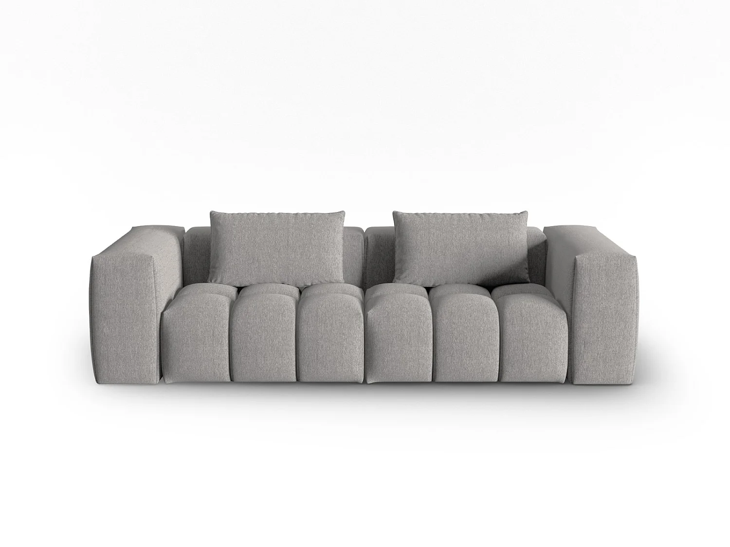 CXL by Christian Lacroix - Sofa modułowa, "Lorella" 3 miejsca tkanina strukturalna, beż ciemny - 230x85x70cm 3746502 - obrazek 1