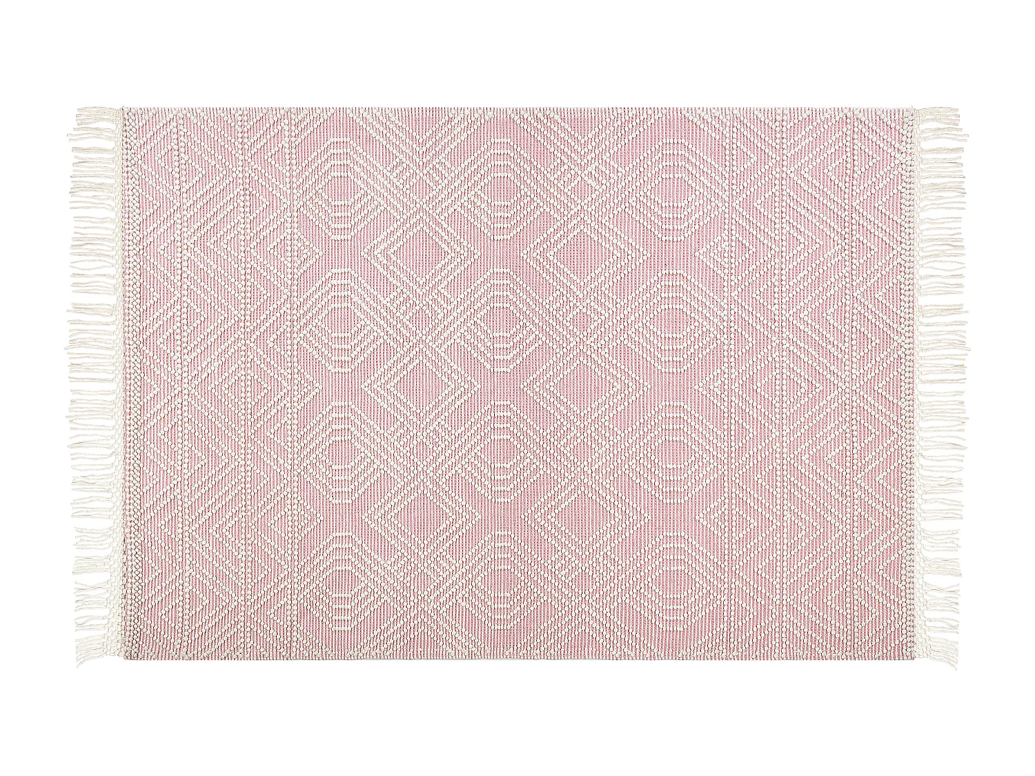 Dywan 160 x 230 cm różowy ADANA 1021551 - obrazek 1