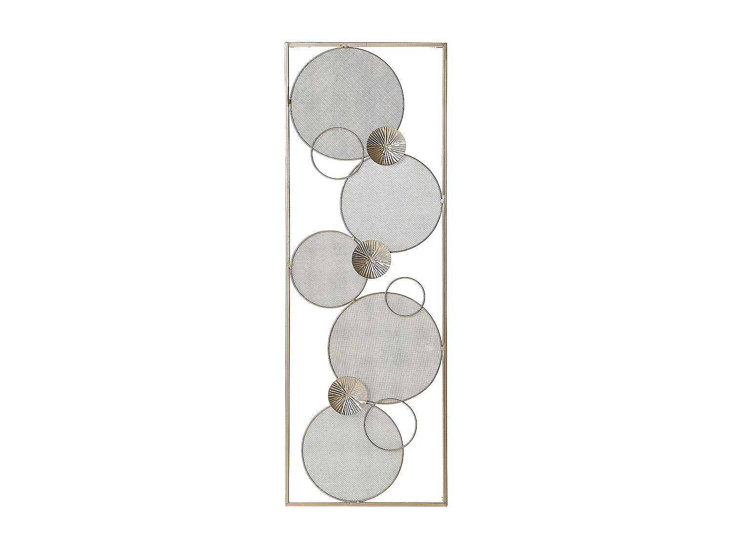 Dekoracja ścienna TUNGSTEN Metal 90 cm Złoty 142499 - obrazek 1