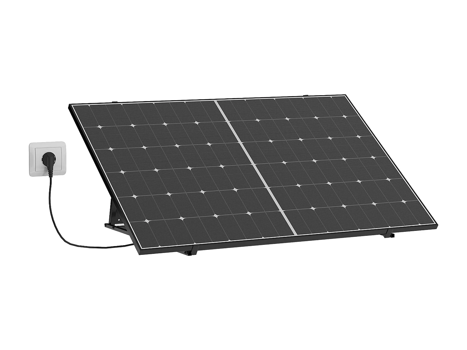 Panel słoneczny zestaw Plug & Play - 425 W - LUMINOSER 3884268 - obrazek 1