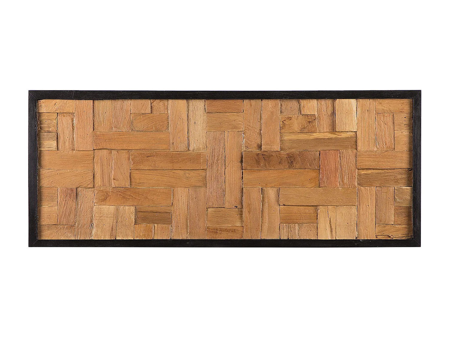 Dekoracja ścienna TOLUCA Drewno 40 cm Brązowy 142527 - obrazek 1