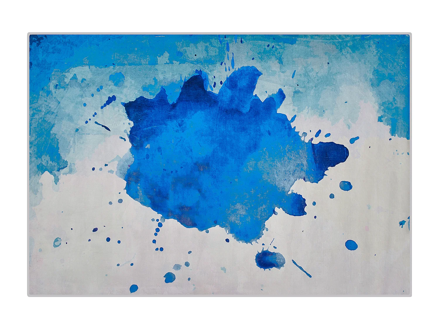 Dywan 140 x 200 cm niebieski ODALAR 178597 - obrazek 1