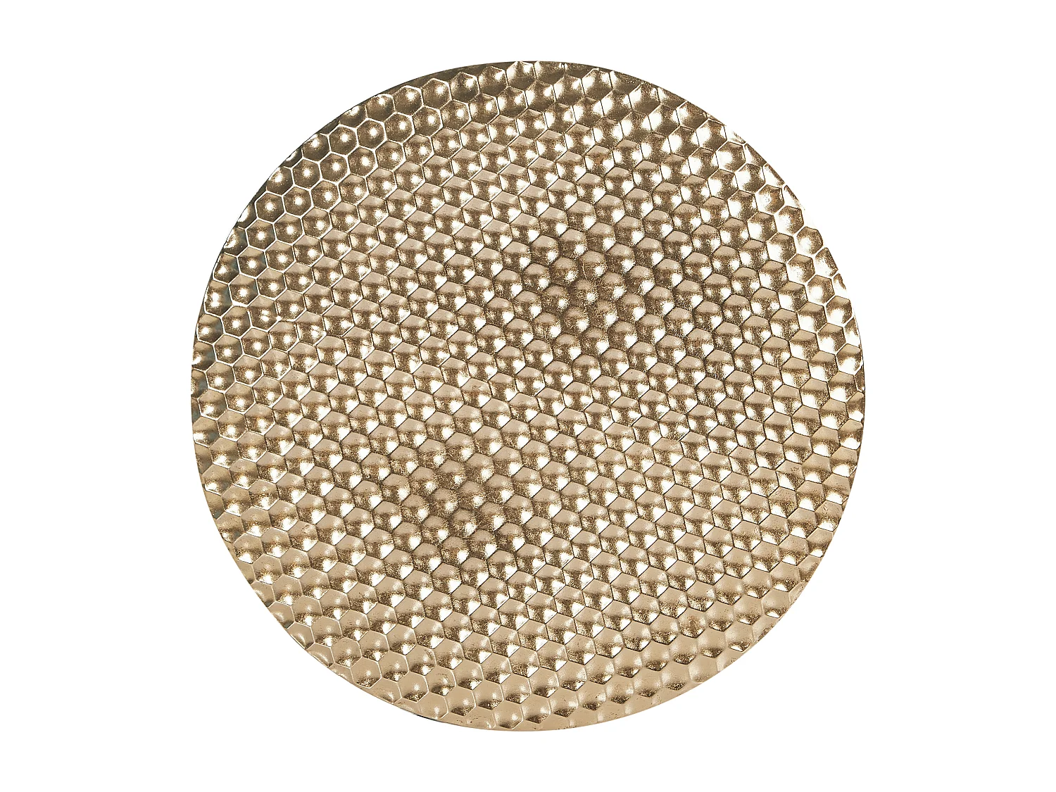 Dekoracja ścienna CAMARATE Metal 60 cm Złoty 3987427 - obrazek 1
