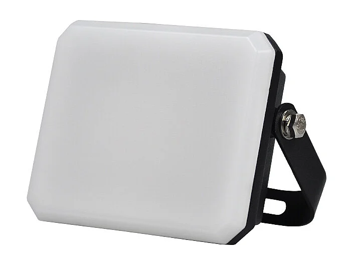Czarny reflektor zewnętrzny LED 230V 10W 4000K mleczny klosz 950lm 89x62x25,5 mm 4074057