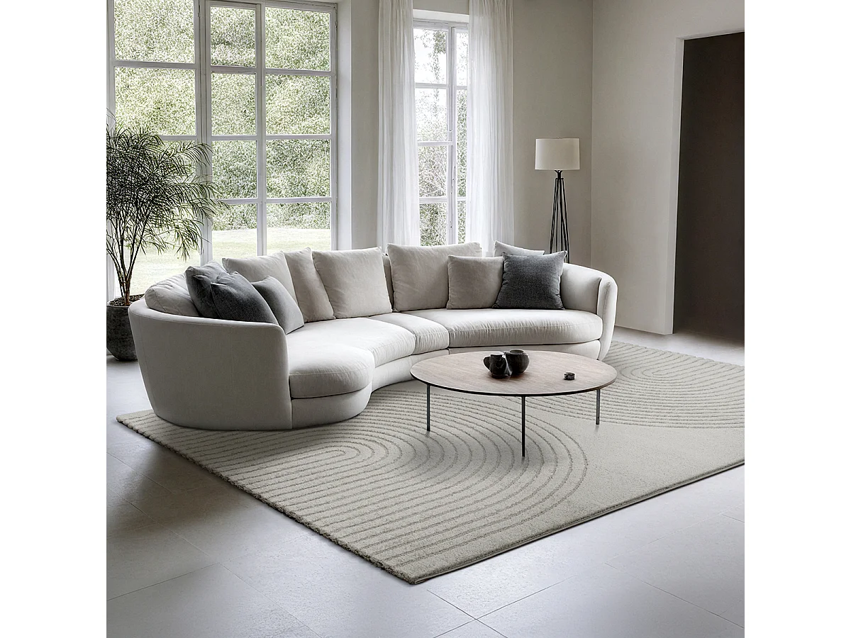 Dywan Elisa Geometryczny design, Szary, 80 x 150 cm 4144853 - obrazek 1