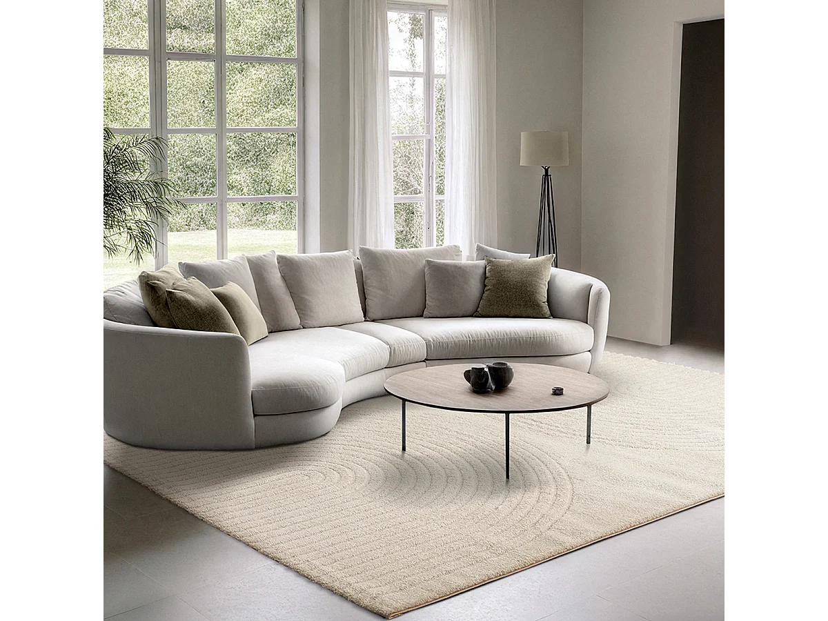 Dywan Elisa Geometryczny design, Krem, 160 x 220 cm 4144872 - obrazek 1