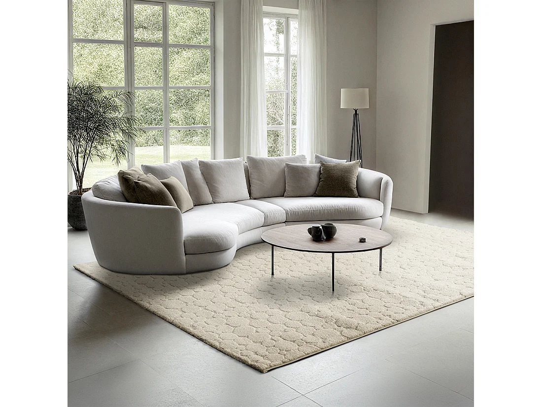 Dywan Elisa Design Kamienie, Krem, 80 x 150 cm 4144868 - obrazek 1