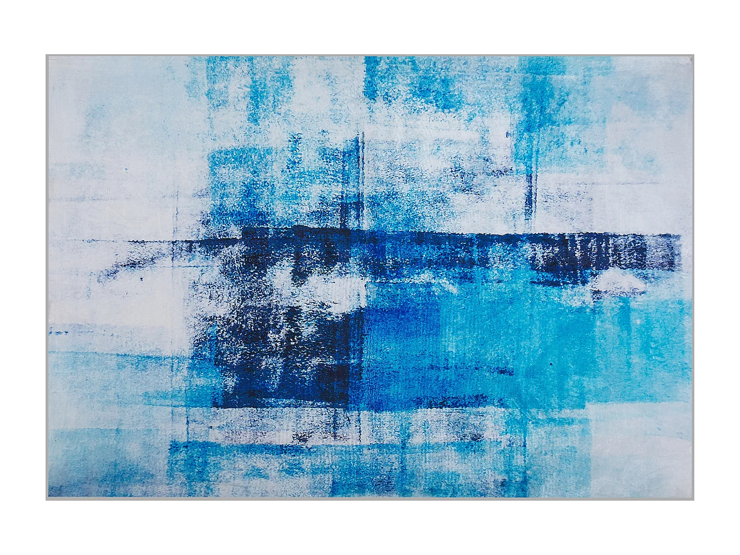 Dywan 160 x 230 cm niebieski TRABZON 177915 - obrazek 1