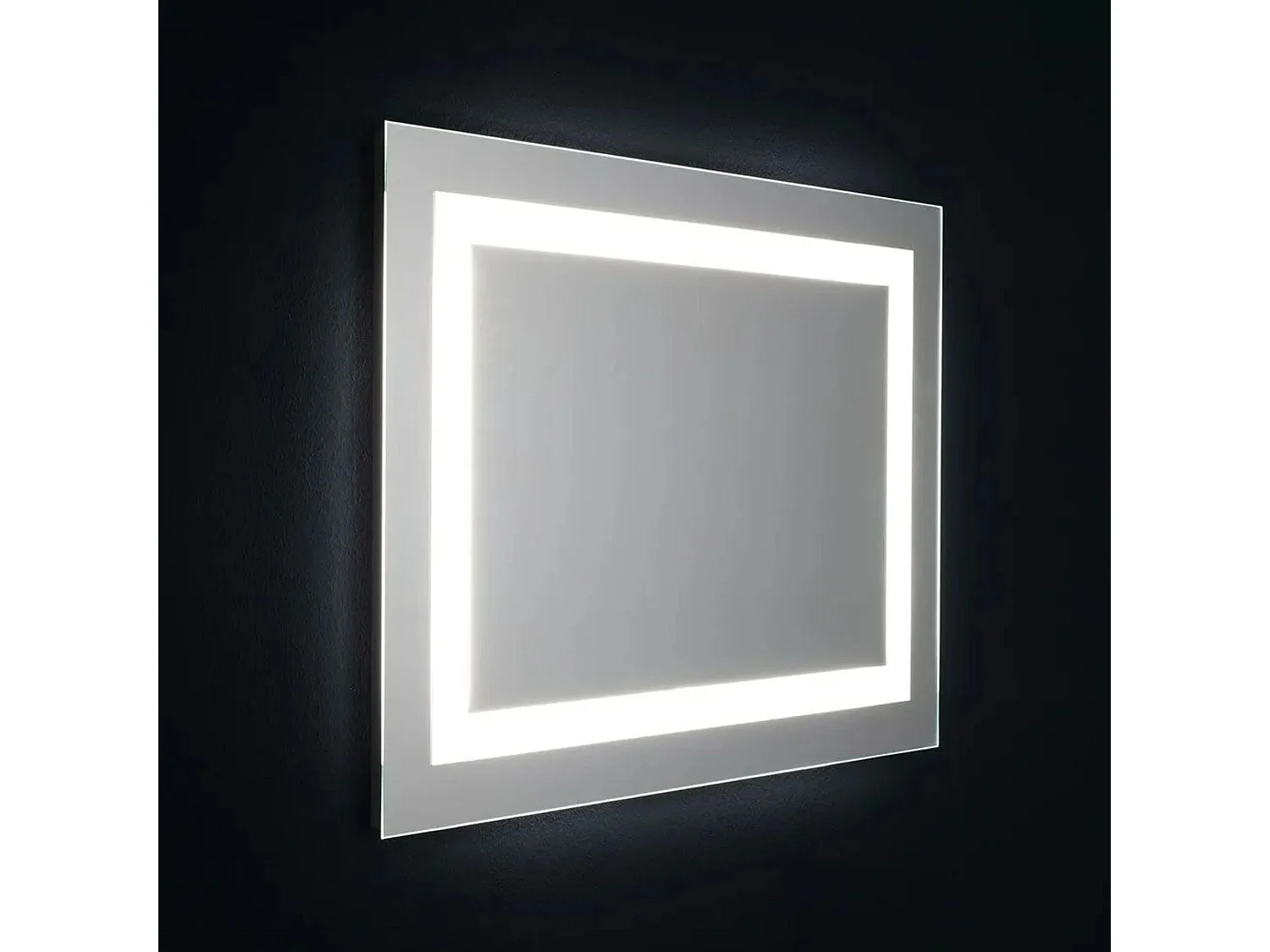 Lustro LED prostokątne „Serena” odwracalne z włącznikiem dotykowym cm 120x70h 4191894